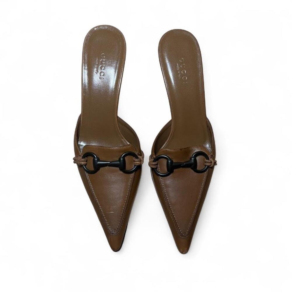 Vintage Gucci Kitten Mules - Picture 2 of 4